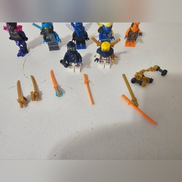 LEGO Ninjago Action Figures Set Of 8 - Picture 3 of 7